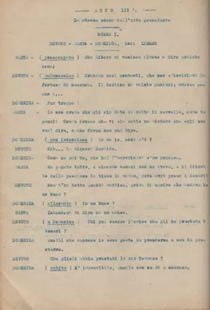 Guerci Cornelio - Il caro viveri - commedia in tre atti in italiano 